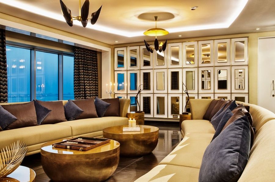 The Domain Bahrain Hotel And Spa - Adults Friendly 16 Years Plus Al Manamah Esterno foto The living room of a 3-bedroom apartment